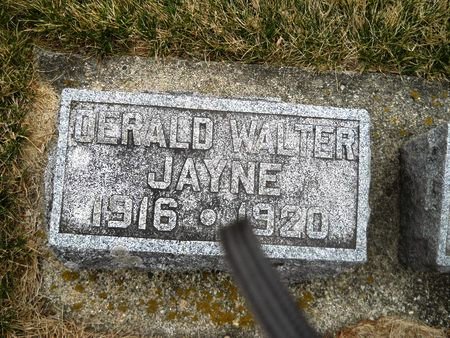 JAYNE, DERALD WALTER - Clay County, Iowa | DERALD WALTER JAYNE 