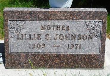 MORTENSEN JOHNSON, LILLIE CLARA - Clay County, Iowa | LILLIE CLARA MORTENSEN JOHNSON 