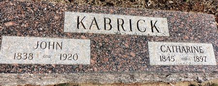 KABRICK, JOHN - Clay County, Iowa | JOHN KABRICK 