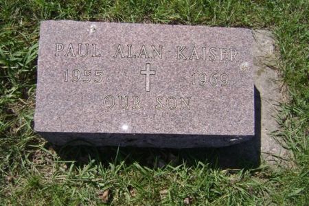 KAISER, PAUL ALAN - Clay County, Iowa | PAUL ALAN KAISER 