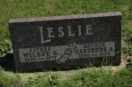 LESLIE, GERTRUDE A. - Clay County, Iowa | GERTRUDE A. LESLIE 