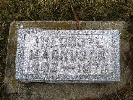 MAGNUSON, THEODORE - Clay County, Iowa | THEODORE MAGNUSON 