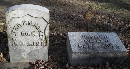 MARKER, PETER F. - Clay County, Iowa | PETER F. MARKER 