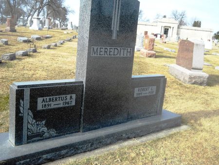 MEREDITH, ALBERTUS LOLA - Clay County, Iowa | ALBERTUS LOLA MEREDITH 