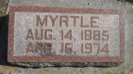 MILLS, MYRTLE - Clay County, Iowa | MYRTLE MILLS 