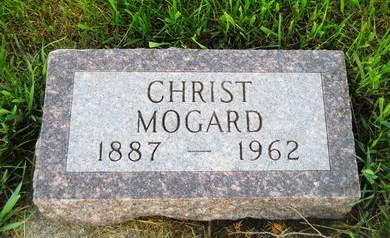 MOGARD, CHRIST - Clay County, Iowa | CHRIST MOGARD 