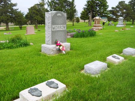 MORROW, FAMILY MONUMENT - Clay County, Iowa | FAMILY MONUMENT MORROW 