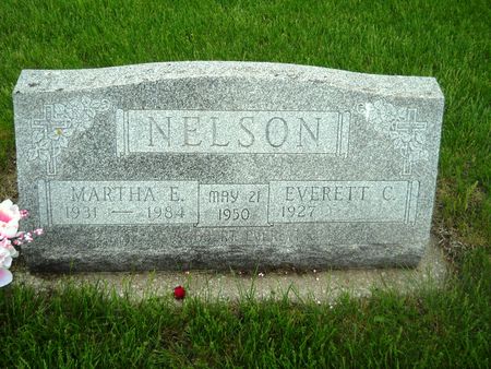 NELSON, MARTHA E. - Clay County, Iowa | MARTHA E. NELSON 