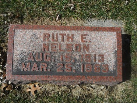 NELSON, RUTH E. - Clay County, Iowa | RUTH E. NELSON 