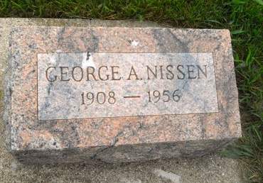 NISSEN, GEORGE A - Clay County, Iowa | GEORGE A NISSEN 