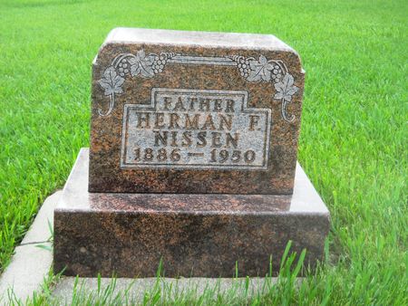 NISSEN, HERMAN F. - Clay County, Iowa | HERMAN F. NISSEN 