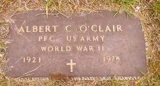 O'CLAIR, ALBERT C. - Clay County, Iowa | ALBERT C. O'CLAIR 