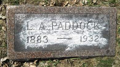 PADDOCK, LEWIS A. - Clay County, Iowa | LEWIS A. PADDOCK 