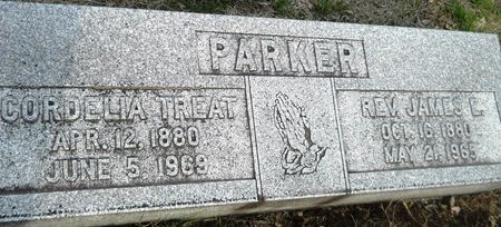 PARKER, JAMES C., REV. - Clay County, Iowa | JAMES C., REV. PARKER 