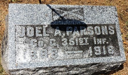 PARSONS, JOEL A. - Clay County, Iowa | JOEL A. PARSONS 