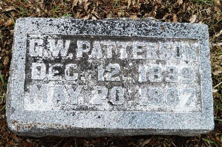 PATTERSON, GEORGE W. - Clay County, Iowa | GEORGE W. PATTERSON 