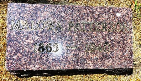 PATTERSON, MALOWA - Clay County, Iowa | MALOWA PATTERSON 