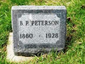 PETERSON, B. P. - Clay County, Iowa | B. P. PETERSON 