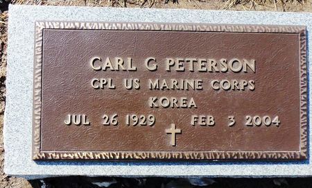 PETERSON, CARL G. - Clay County, Iowa | CARL G. PETERSON 