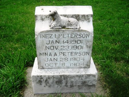 PETERSON, NINA A. - Clay County, Iowa | NINA A. PETERSON 
