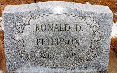 PETERSON, RONALD D. - Clay County, Iowa | RONALD D. PETERSON 