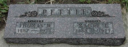 PETTIT, THOMAS W. - Clay County, Iowa | THOMAS W. PETTIT 