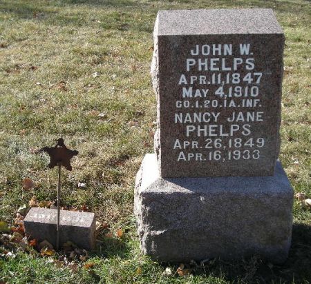 PHELPS, JOHN W. - Clay County, Iowa | JOHN W. PHELPS 