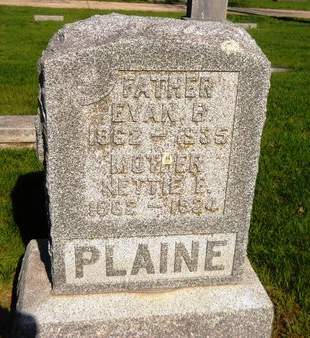 PLAINE, EVAN B. - Clay County, Iowa | EVAN B. PLAINE 