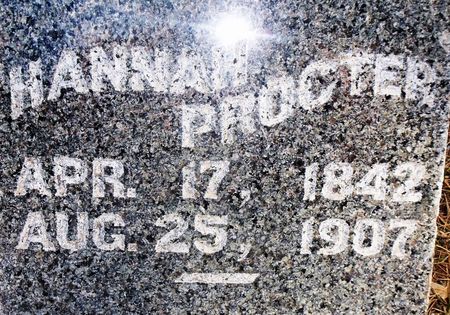 PROCTOR, HANNAH - Clay County, Iowa | HANNAH PROCTOR 