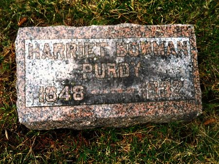 PURDY, HARRIET - Clay County, Iowa | HARRIET PURDY 