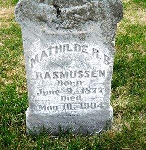 RASMUSSEN, MATHILDE R. B. - Clay County, Iowa | MATHILDE R. B. RASMUSSEN 