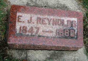 REYNOLDS, E.J. - Clay County, Iowa | E.J. REYNOLDS 