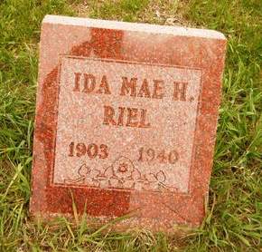 RIEL, IDA MAE H - Clay County, Iowa | IDA MAE H RIEL 