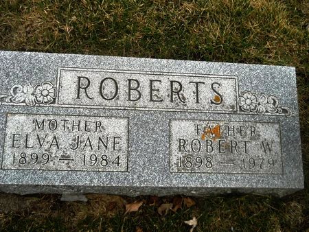 ROBERTS, ELVA JANE - Clay County, Iowa | ELVA JANE ROBERTS 