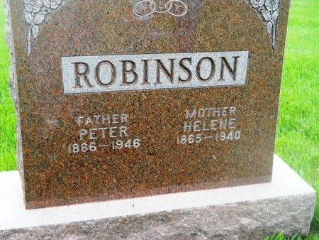 ROBINSON, PETER - Clay County, Iowa | PETER ROBINSON 