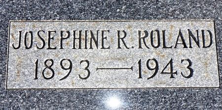 ROLAND, JOSEPHINE R. - Clay County, Iowa | JOSEPHINE R. ROLAND 
