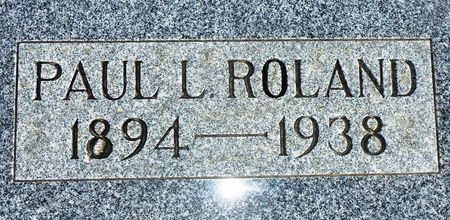 ROLAND, PAUL L. - Clay County, Iowa | PAUL L. ROLAND 