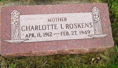 ROSKENS, CHARLOTTE I. - Clay County, Iowa | CHARLOTTE I. ROSKENS 