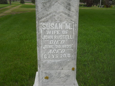 RUSSELL, SUSAN M. - Clay County, Iowa | SUSAN M. RUSSELL 