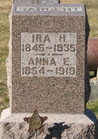 PARSONS SARGENT, ANNA E. - Clay County, Iowa | ANNA E. PARSONS SARGENT 