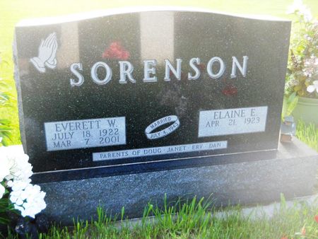 SORENSON, EVERETT W. - Clay County, Iowa | EVERETT W. SORENSON 
