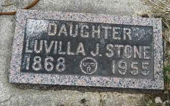 STONE, LUVILLA J. - Clay County, Iowa | LUVILLA J. STONE 