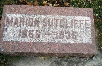 SUTCLIFFE, MARION - Clay County, Iowa | MARION SUTCLIFFE 