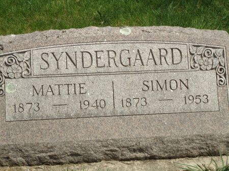 SYNDERGAARD, SIMON - Clay County, Iowa | SIMON SYNDERGAARD 