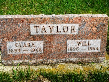TAYLOR, CLARA - Clay County, Iowa | CLARA TAYLOR 