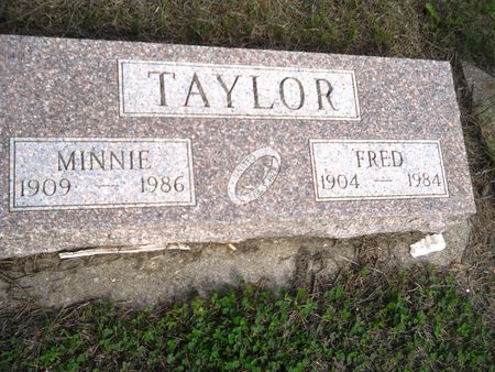 TAYLOR, FRED - Clay County, Iowa | FRED TAYLOR 