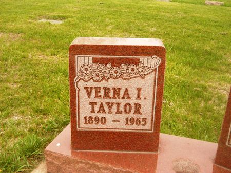 TAYLOR, VERNA I. - Clay County, Iowa | VERNA I. TAYLOR 