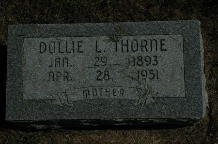 THORNE, DOLLIE  L. - Clay County, Iowa | DOLLIE  L. THORNE 