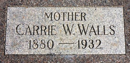 WALLS, CARRIE W. - Clay County, Iowa | CARRIE W. WALLS 