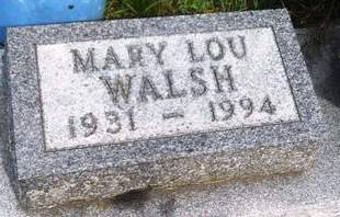 WALSH, MARY LOU - Clay County, Iowa | MARY LOU WALSH 